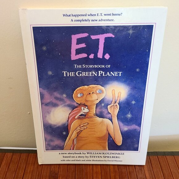 E.T. The Storybook of The Green Planet HC/DJ - 1985 - Picture 4 of 10